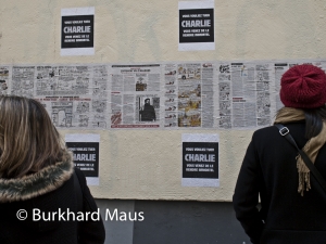 Charlie Hebdo, © Burkhard Maus