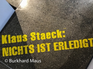 Klaus Staeck, © Burkhard Maus