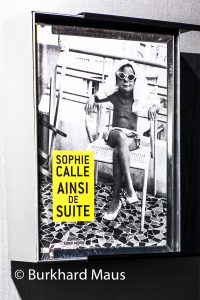 Sophie Calle, Èditions Xavier Barral, Grand Palais, Paris