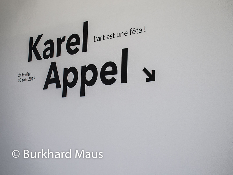 Karel Appel, "L'Art EST UNE FÊTE", Musée d'Art moderne de La Ville de Paris, Paris
