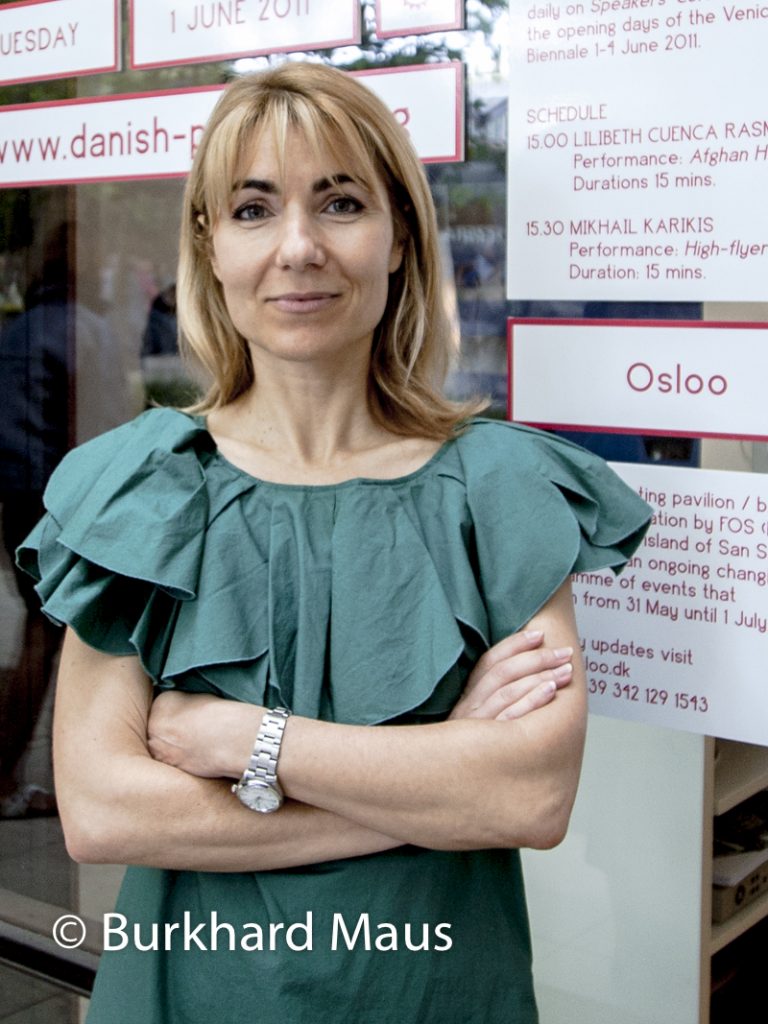 Katerina Gregos, (Portrait)