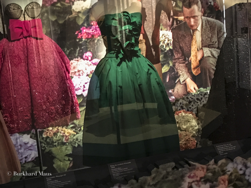 "Dior en Roses" (détail), Musée Christian Dior, Granville