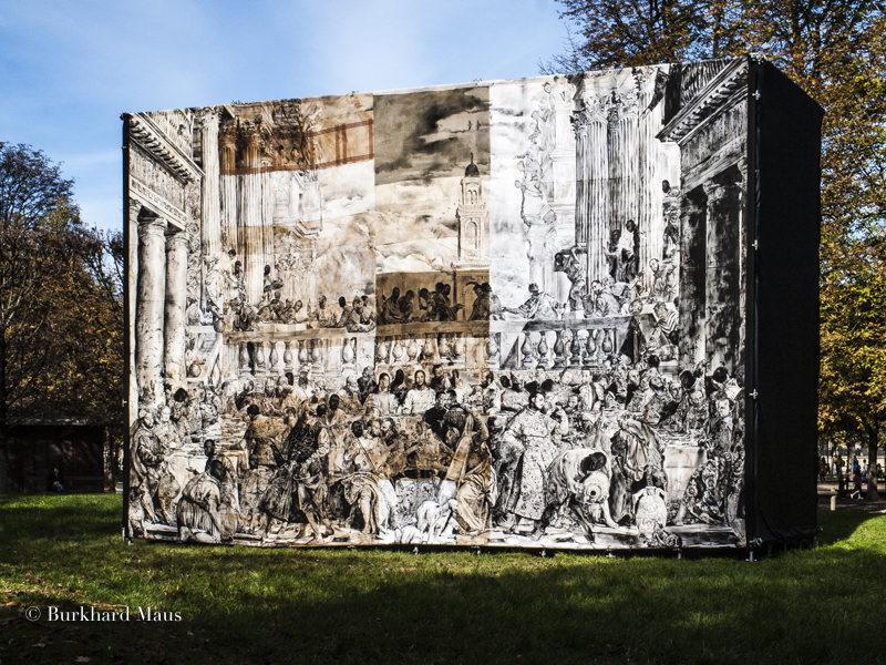 Roméo Mivekannin, Les Noces", Paris+ par Art Basel, Jardin des Tuileries, Paris