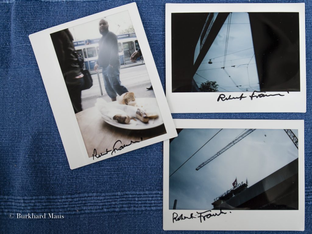 Robert Frank, Polaroids, de la collection privée mvgphoto