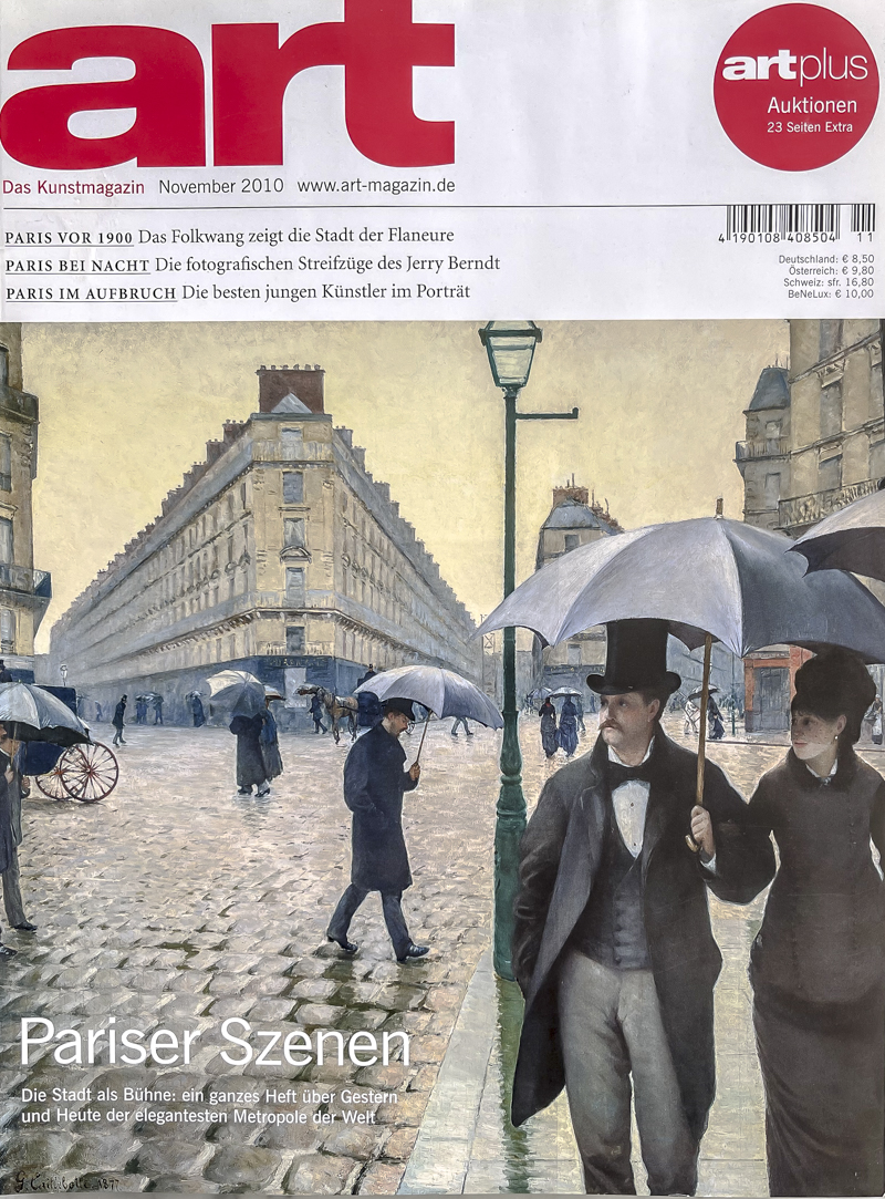 art - das Kunstmagazin, "Paris Szenen"