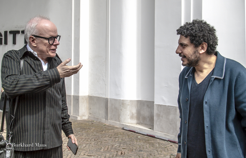 Hans Ulrich Obrist et Wael Shawky, Biennale Venedig 2024