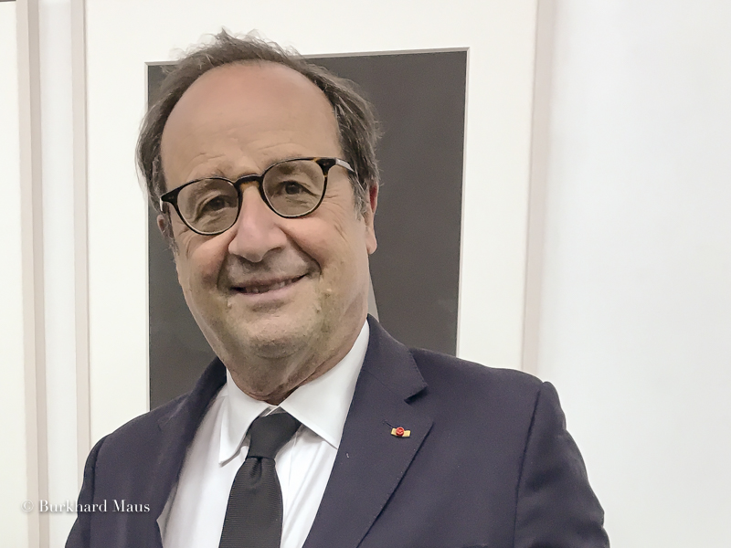 François Hollande, Galerie Esther Woerdehoff, Paris