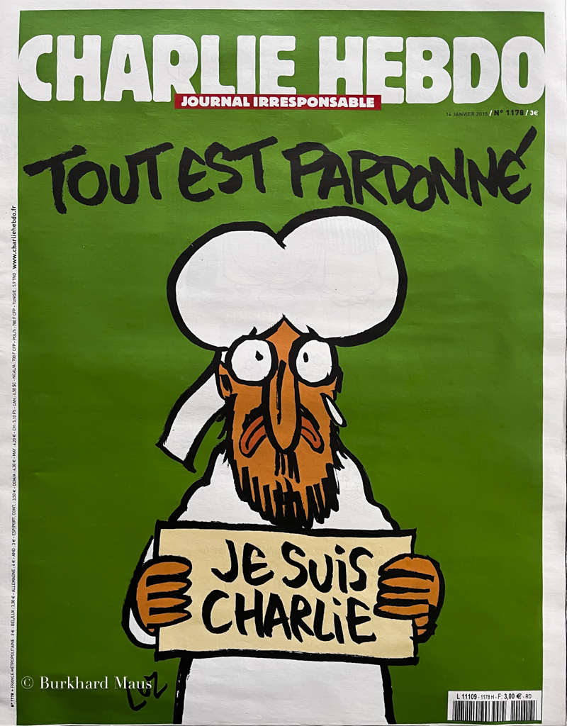 Charlie Hebdo, 14 Janvier 2015, Paris