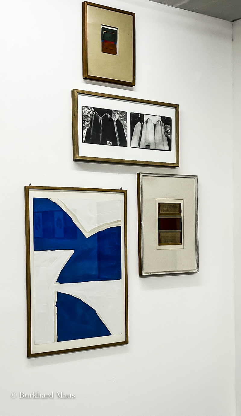 Bernd Jansen, Ulrich Erben, "artist collect artists" (détail), space-o, Düsseldorf