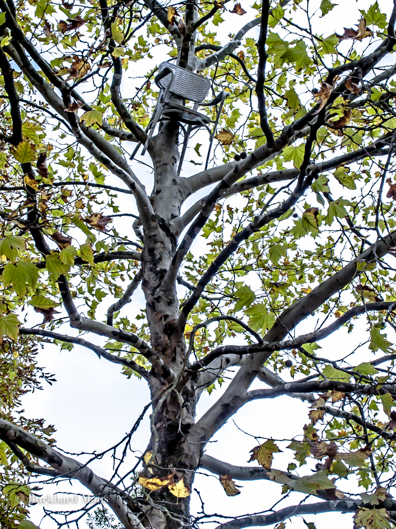 John Armleder, "Sans titre", Hors les Murs / Foire Internationale d’Art Contemporain (FIAC), Jardin des Tuileries, Paris