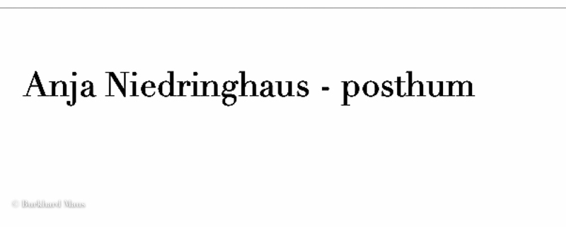 Anja Niedringhaus