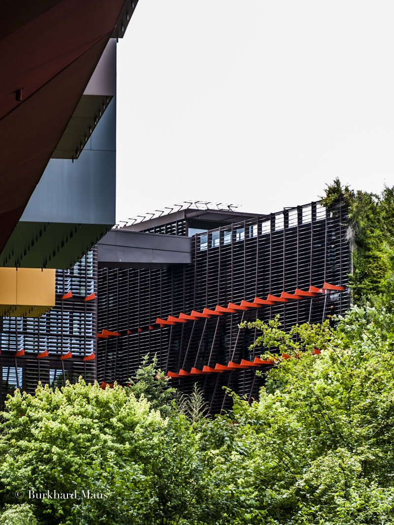 Musée du Quai Branly - Jacques Chirac (détail),Architect Jean Nouvel, Paris